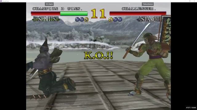 Soulcalibur 1 (DC) Fightcade FT10 Signia vs TekkenGeezus смотреть онлайн