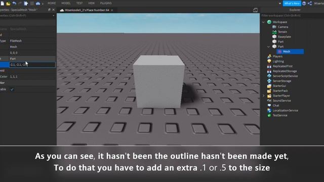Cartoony/Outline/CellShade Effect ROBLOX STUDIO Tutorial смотреть онлайн