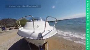 Маленький каютный катер Quicksilver 430