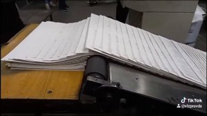 Как печатают газеты