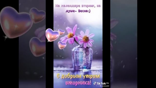 С добрым утром Вторника ! Хорошего дня !