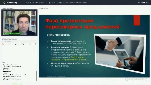 Как убеждать в переговорах: алгоритм эффективной презентации