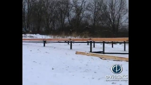 свайный фундамент для каркасного дома смотреть онлайн