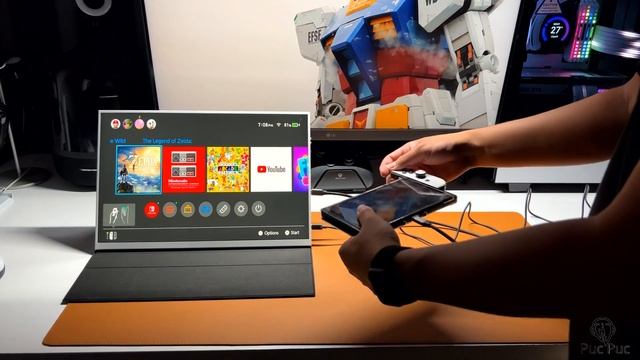 Trải nghiệm màn hình di động Noname 17 inch Qled 1600p viền siêu mỏng - Sánh vai cùng console.. смотреть онлайн