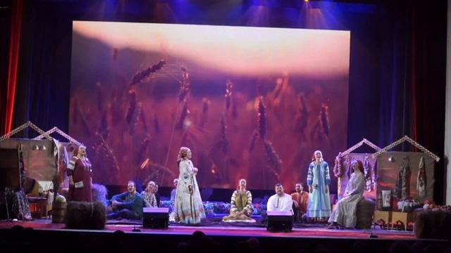 Этно-спектакль "ЖАТВА" (фрагменты), красноярский фольклорный театр "Ладов день" (25.10.2023) смотреть онлайн