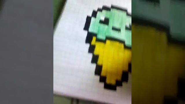Как я нарисовала рисунки в блокноте по клеточкам из канала Пикселька смотреть онлайн