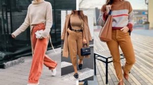 ВЕЛЬВЕТОВЫЕ БРЮКИ В ЗИМНЕМ СЕЗОНЕ 2021