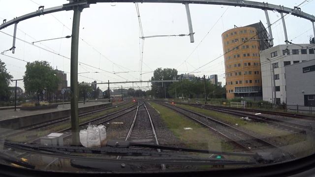 A train driver's view: Den Helder - Amsterdam CS, VIRM, 20-Jul-2019. смотреть онлайн