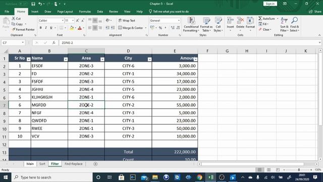 Microsoft Excel- Sort, Filter, Find & Replace Function (CH-5) смотреть онлайн