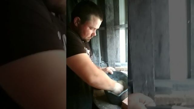Чем мы кормим кур. Наш способ приготовления мешанки.