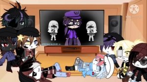 ✨?Sans AU's Reacts To Afton Family Memes + ????✨||Flashing Lights|| Old