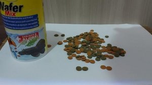 Кормим рыбок Wafer Mix Tetra