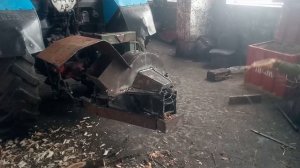 Измельчитель веток  для отопления своими руками/ измельчитель веток на трактор  Эпизод 1