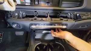 MERCEDES GLE 350 450 AMG 53 63 W167 AC HVAC CLIMATE CONTROL UNIT MODULE HOW TO REMOVE REPLACEMENT