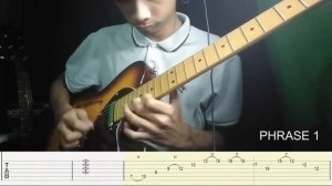 My Improvised Solo for "JOPAY" by Mayonnaise with TABS!!!