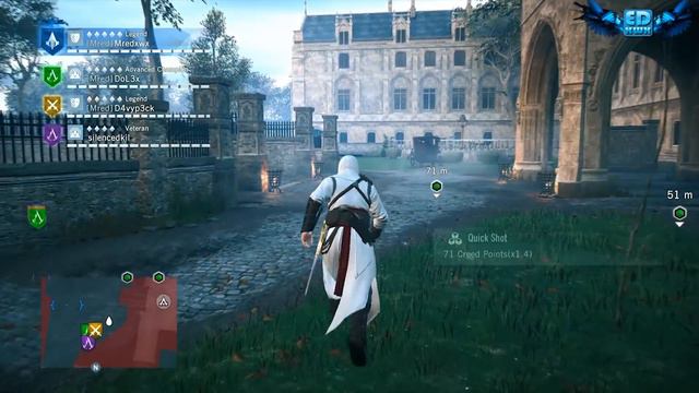 Assassin's Creed Unity Assassin Reunion & Co OP Fun with Subscribers