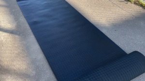 Резиновая напольные покрытие в гараж, помещение "Пятак"