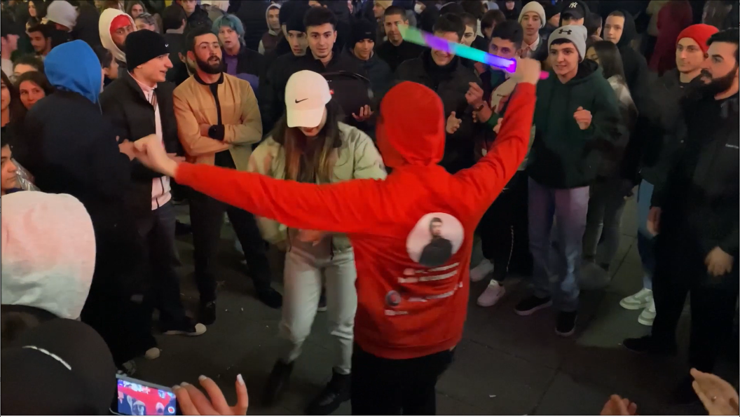 Гандагана Лезгинка В Тбилиси 2022 Девушки Танцуют Классно Acharuli Dance Руставели ALISHKA Чеченская