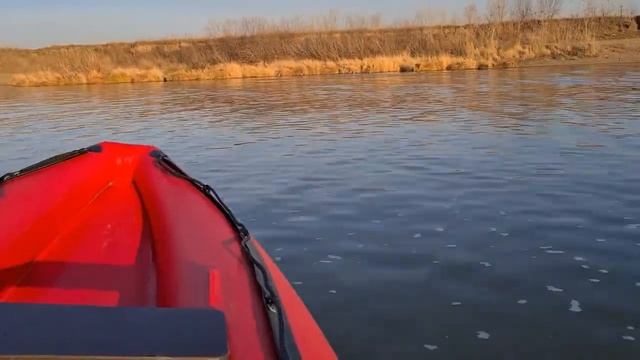 Болотоход с гибким валом. Мотовесло. Замер скорости