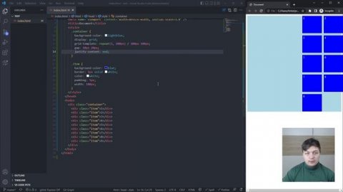 #6 CSS Grid, позиционирование - Курс по CSS3 для начинающих front-end разработчиков