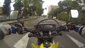 Suzuki DRZ 400 S - Rome (GoPro)