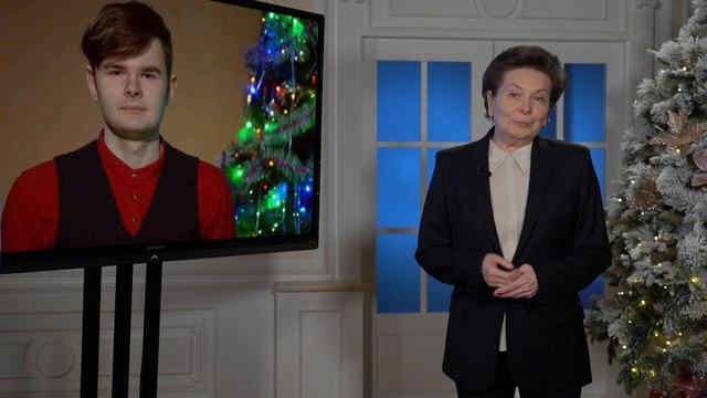 Новогоднее поздравление губернатора ХМАО- Югры Н. В. Комаровой смотреть онлайн