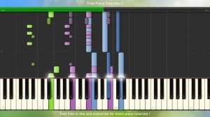 Rammstein - 01 - 09 - Herzeleid (piano tutorial)
