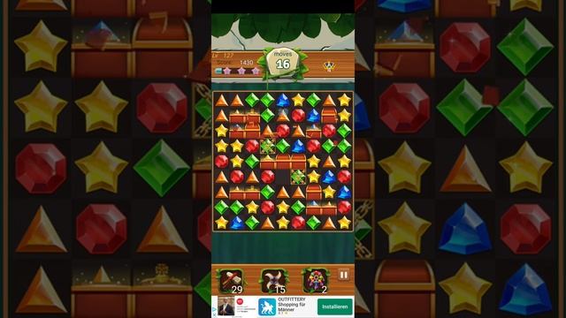 Jewels Jungle ? - Jewels & Gems Match 3 Puzzle 2021 Level 127 ⭐⭐ no Booster ? Android Gameplay ✅ смотреть онлайн