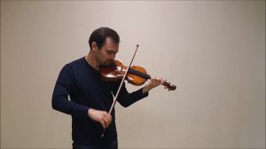 Janusz Wawrowski, J. S. Bach, IV. Menuet I from Partita in E major, Quarantine session