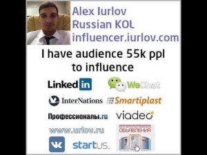 Business influencer russian KOL Russia