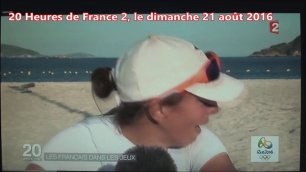 Charline Picon et le français, langue de l'olympisme !