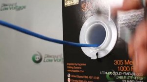 Hyperline Cat6e Ethernet Cable | 550MHz | UTP 4 Pair