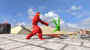 Ultra Power NPC Fights the Smart AI (with Active Ragdoll Physics)