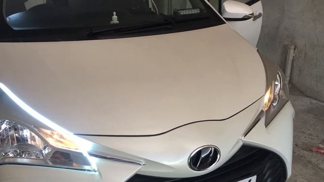 Toyota vitz 2018 day light with signal смотреть онлайн