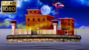 Анимированный фон "Побег из тюрьмы".
Cartoon background "Jailbreak".
