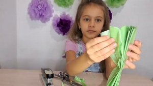 Создаем яркое настроение! Помпоны/цветы из бумаги тишью