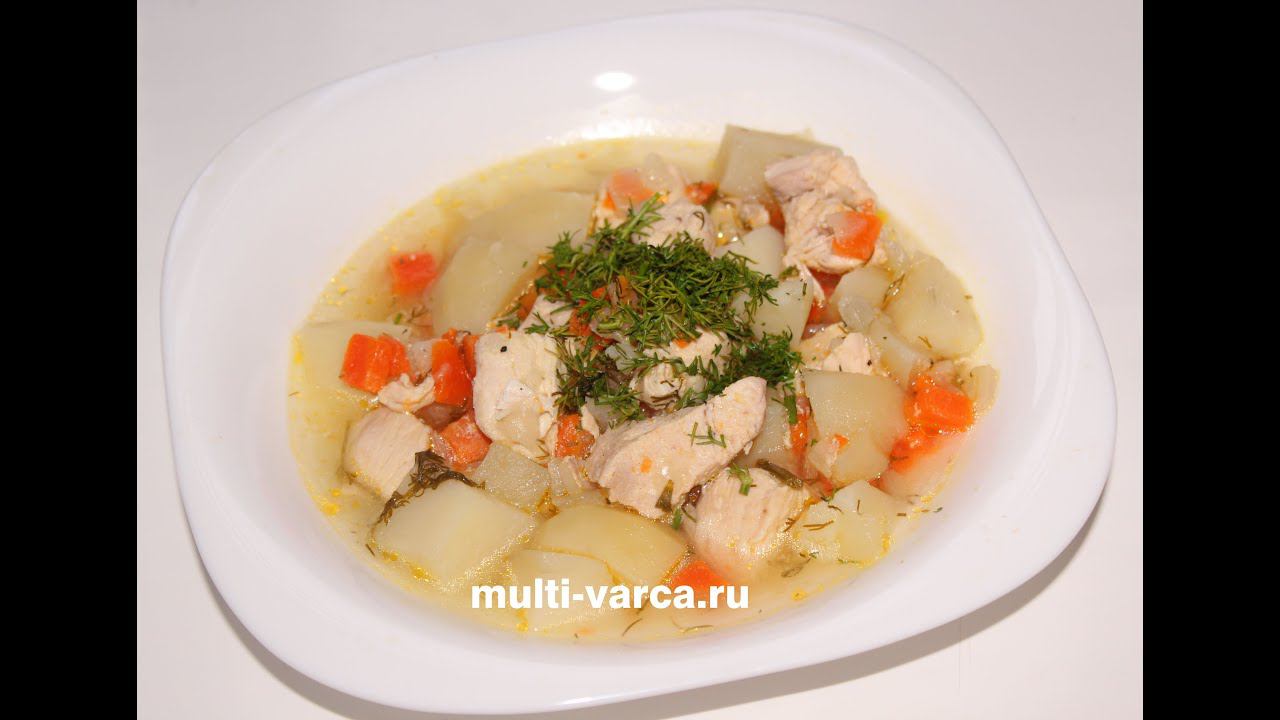 Жаркое из курицы с картошкой в мультиварке Редмонд