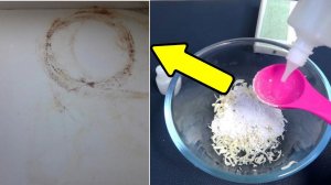 РЕЦЕПТ домашней ПАСТЫ от ЖЕЛТЫХ ПЯТЕН, ГРЯЗИ на ПЛАСТИКОВОМ ПОДОКОННИКЕ