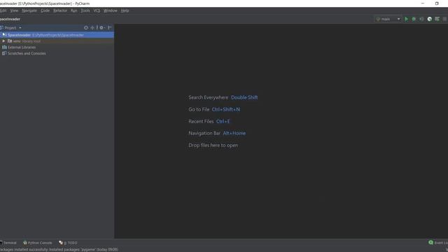 Pygame Tutorial - 1 - Installing Python and Pycharm смотреть онлайн
