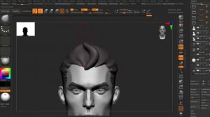 Stylized Male Head Sculpting(Zbrush)