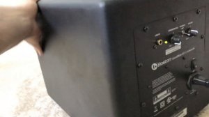 Boston Acoustics SoundWare XS 5.1 Home Theater Powered Active Subwoofer Sub