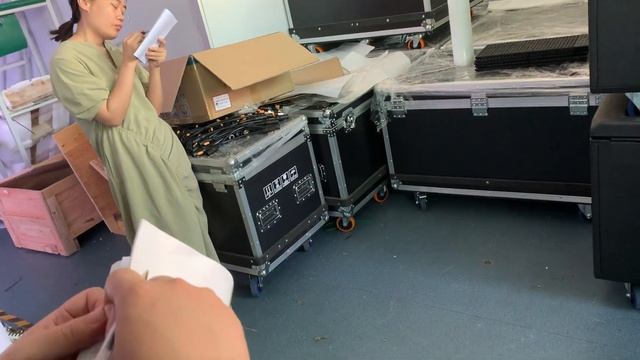 Транспортировочная коробка для аренды светодиодных экранов(LEDэкран) с нашего завода