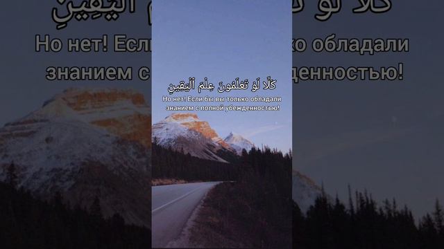 Сура «Ат-Такасур» (Страсть к приумножению) #аяты #сура #ислам #коран #уммапророкамухаммадаﷺ #мечеть смотреть онлайн