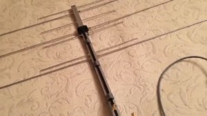 Антенна волновой канал 144/433MГц Dual band