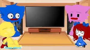 Poppy Playtime React To Memes And Tiktok Part 4 II Gacha Club II Naomi Official xD