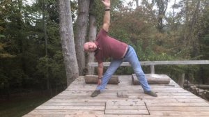 Beginning Triangle Vinyasa Krama Yoga - Part 1.