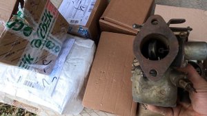 ГАЗ-69 изогнутые крюки новый карбюратор
