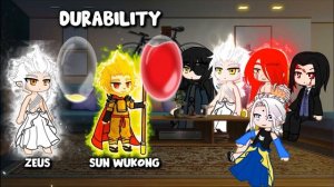 Gods React To "Sun Wukong" |Record of ragnarok| || Gacha Club ||