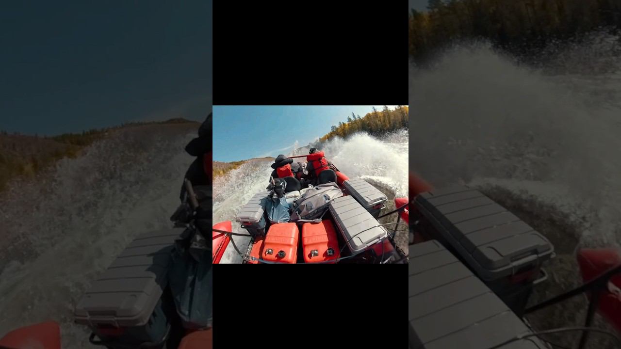 Жёсткие пороги Малого Енисея, Каа-Хем, Тыва #водометнаялодка  #лодка #лодочныймотор #лодкаакадемия смотреть онлайн