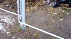 Подвесные ворота дёшево и сердито